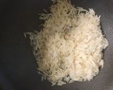 A picture of step 3 of Thandai Phirni.