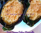 Foto langkah ke 7 dari resep Nasi Goreng Bakar Mozarella #AntiGTM.