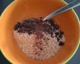 Foto del passaggio 1 della ricetta Mug cake inversa al cioccolato e mandorle 🍵🍫