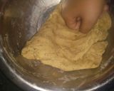 A picture of step 2 of Bedmi puri.