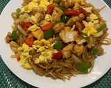 Foto langkah ke 7 dari resep Bihun singkong, masak ayam Kungpao.