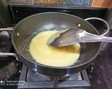 A picture of step 1 of बेसन की खीर.