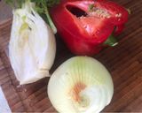 Dubarry csirkemell zöldségágyon recept fázis 1 fotója