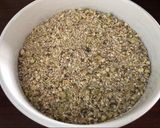 A picture of step 1 of Prune Pistachio Almond Bars.