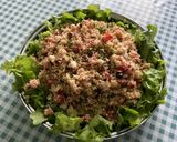Une image de l'étape 27 de Taboulé aux tomates, légumes, raisins, herbes et épices.
