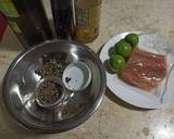 Salmon with Capers, Lime and Maple Syrup recipe step 1 photo