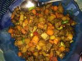 80. Sambel goreng kentang + ati sapi + peteeey 😍😍