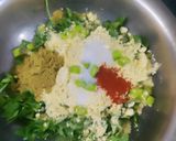 A picture of step 15 of Pakoda platter.
