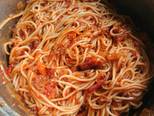 Cheese baked bolognese spaghetti bước làm 10 hình