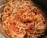 Hình bước làm 10 của món Cheese baked bolognese spaghetti