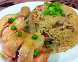 【麻油炊雞飯】的食譜步驟5照片