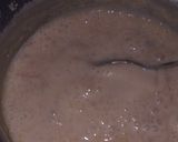 A picture of step 3 of Kashmiri kong phirni(suji kesar phirni).