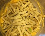 A picture of step 5 of Zucchini Lentil Cheddar Mac.