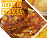 Foto del paso 4 de la receta: Muslos de Pollo al horno con mango y toque de barbacoa