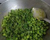 A picture of step 1 of Mutter ki Tikki Chaat.