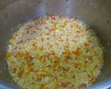 Foto del paso 7 de la receta: Hamburguesa de mijo, puerro, zanahoria y pimiento rojo