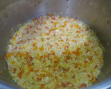 Foto del paso 7 de la receta: Hamburguesa de mijo, puerro, zanahoria y pimiento rojo