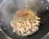 A picture of step 3 of Eggplant & Chicken Thai Red Curry.