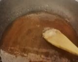 A picture of step 3 of Almond chikki.
