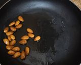 A picture of step 2 of Honey Glazed Almonds.