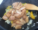 Foto del paso 6 de la receta: Fideos de arroz con pollo al curry