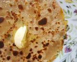 A picture of step 10 of Potato stuffed indian flatbread (Parantha).