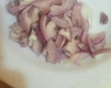 A picture of step 1 of Fish kachumbari #authormarathon#.