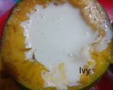 স্টাফড ম্যাংগো কুলফি(Stuffed Mango Kulfi recipe in Bengali) রেসিপির ধাপ 4 ছবি