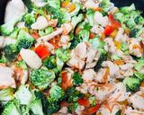 Foto del paso 3 de la receta: Pollo a la crema con verduras