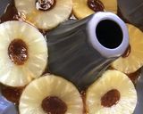 صورة لخطوة 1 من وصفة كيكة الاناناس المقلوبة