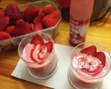 Foto del paso 3 de la receta Batido de fresas cremoso.(con y sin Thermomix)