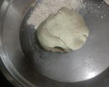 A picture of step 3 of Jowar or Sorghum Roti.