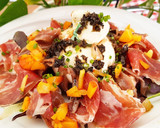 Foto del paso 5 de la receta: Mi Burrata di Búfala con tomates confitados y jamón serrano 🔥🔥
