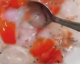 Foto langkah ke 3 dari resep Es Tomat Nata De Coco (Merah Putih).