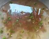 A picture of step 3 of Mixed Veg Hot and Sour Soup.