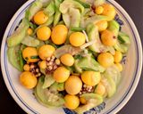 Hình bước làm 6 của món Trứng gà non xào mướp