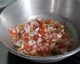A picture of step 2 of Paneer bhurji❣.