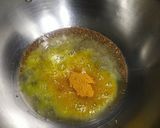 A picture of step 3 of Gavar potato nutty sabji.