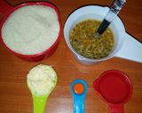 A picture of step 3 of Passion topping trifle # Christmas baking#.