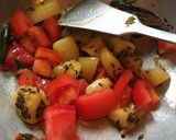 A picture of step 4 of Raw Jackfruit Curry.