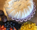 Pas rețetă Pavlova 🤍 1 fotografie