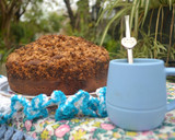 Foto del paso 4 de la receta: Torta matera de membrillo y manzana con crumble de avena❤