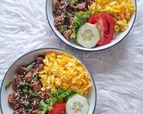 Foto langkah ke 4 dari resep Rice bowl Chicken Blackpaper.