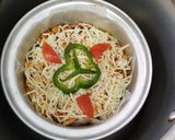 A picture of step 12 of Pizza cake.