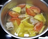 Hình bước làm 2 của món Canh Sườn Non Nấu Dứa 🍍