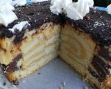 Keksztekercs torta recept fázis 10 fotója