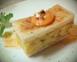 Foto del paso 12 de la receta: Sandwich de tortilla de patatas con salsa brava