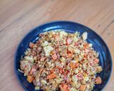 Foto langkah ke 5 dari resep Orak-Arik Telur Teri Medan.
