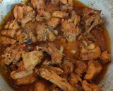 A picture of step 6 of Chicken Biryani 😋😋.