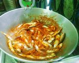 A picture of step 3 of Sorshe Hilsha Maach Curry.